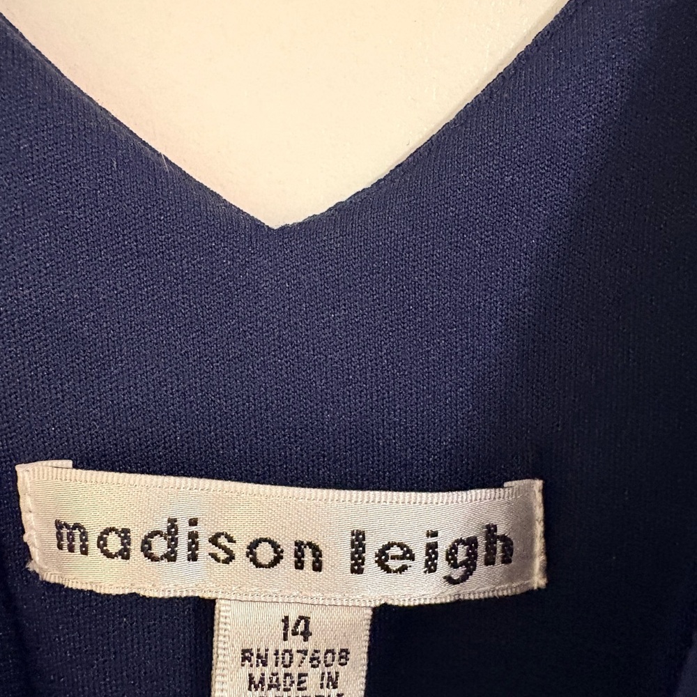 Madison Leigh Navy Dress - Picture 2 of 2